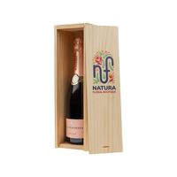 SCATOLA IN LEGNO PER VINO (750 ML)